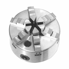 4 INCH 6 JAW SELF CENTER LATHE CHUCK (PLAIN BACK)