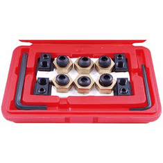 4 PIECE 5/8 INCH T-SLOT CLAMPING NUT KIT