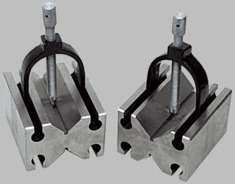 52-475-020 - 2-3/4 x 3-1/2 x 4-7/8'' - V-Block & Clamp Set