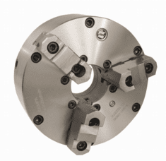6" GATOR Lathe Chuck 3 Jaw Semi Steel TRU ADJ + Back Plate