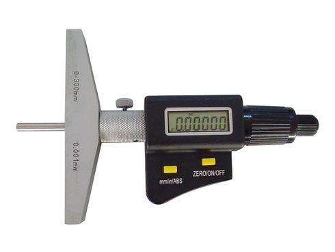 6 INCH / 150MM ELECTRONIC DEPTH MICROMETER SET (4 INCH BASE)