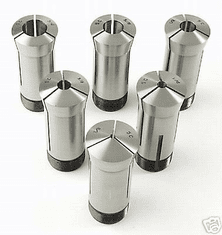 6 Piece 5C Round Collet All 6 Collets NEW 