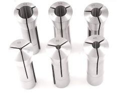 6 PIECE R8 COLLET SET (1/8-3/4 INCH BY 8THS)