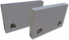 6" x 4 x 1 ALUMINUM Vise Jaws for 6" Kurt USA MADE