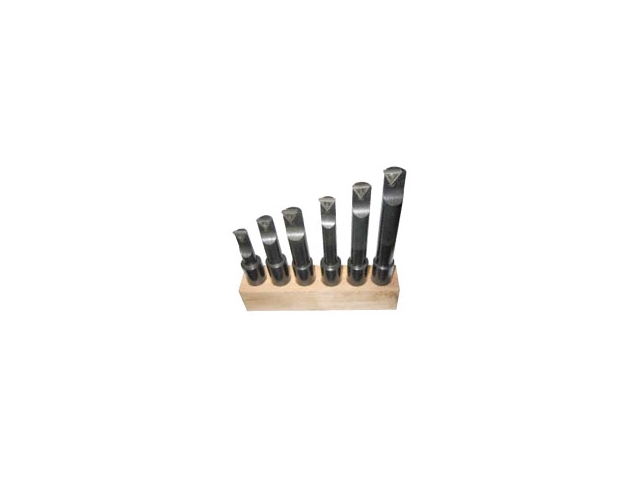 4-Piece 1/2" Indexable Boring Bar Set - Round Shank Lathe Bars For TCMT Inserts
