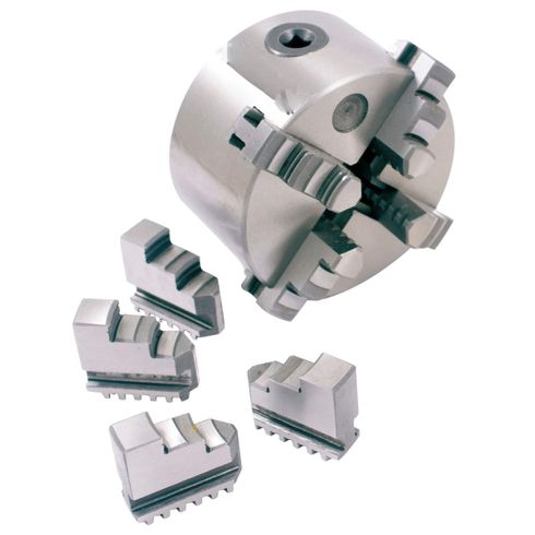 8 INCH 4-JAW SELF-CENTERING CHUCK (PLAIN BACK)