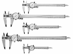 8 INCH DIAL CALIPER (.001 INCH) - ECONOMY
