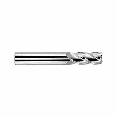 AJAX 3/8 INCH 4 FLUTE ALTIN-COATED SOLID CARBIDE END MILL | 5807-3750 MAD IN USA
