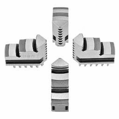 10" Hard Solid ID Jaws for Bison Chuck 4 Piece Set 7-881-410