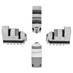 6" Hard Solid OD Jaws for Bison Chuck 4 Piece Set 7-880-406 6" Hard Solid OD Jaws for Bison Chuck 4 Piece Set 7-880-406