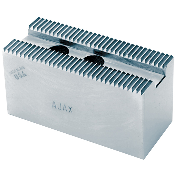 AJAX Industries 8" 1.5mm X 60 ALUMINUM Serrated Lathe Chuck Jaws for