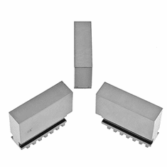 6" Soft Blank Jaws for Bison Chuck 3 Piece Set 7-882-306