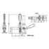 AJAX VERTICAL TOGGLE CLAMP U BAR 220 LBS Capacity 3900-0336 AJAX VERTICAL TOGGLE CLAMP U BAR 220 LBS Capacity 3900-0336