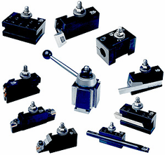 Aloris AXA Quick Change Lathe Tool Post 10 Holder Set 1-AS