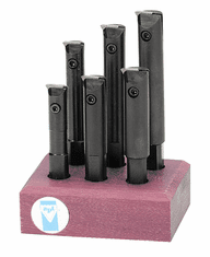 APT High Performance Indexable 8 Piece Boring Bar Set - Right Hand 3/4'' Shank FL50LD750