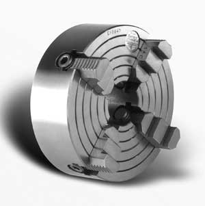 Atlas 4-Jaw 14" Plain Back Heavy Duty Steel Independent Chuck 01414500