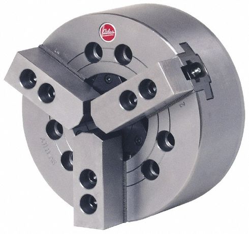 Atlas Workholding 6" 3 Jaw A2-5 CNC Hydraulic Power Lathe Chuck ATL6-A5 