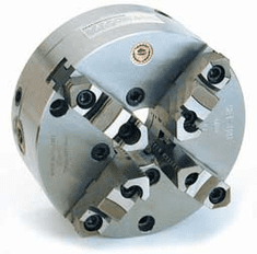 6" BISON 4 Jaw  SET-TRU Chuck Forged Steel 7-847-0600 