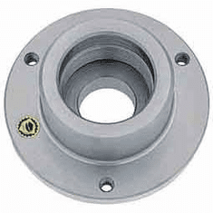 4" BISON 1 1/2-8 Threaded Back Plate for SET-TRU Chucks 7-876-042 