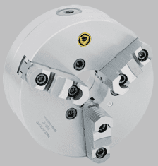 Bison Lathe Chuck Plain Mount