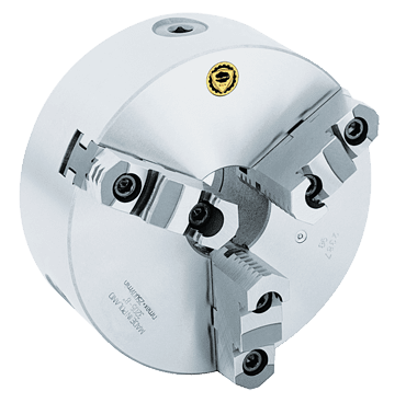 Bison Lathe Chuck - 10'' L-1 Mount, 3-Jaw, 2 Piece Reversible Jaws 7-804-1043 