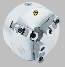 Bison Lathe Chuck - 10'' L-2 Mount, 3-Jaw, 2 Piece Reversible Jaws  7-804-1044