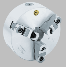 Bison Lathe Chuck - 16'' D1-11 Mount, 3-Jaw, 2 Piece Reversible Jaws 7-803-1639