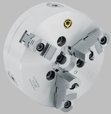 Bison Lathe Chuck - 6'' A1-5 Mount, 3-Jaw, 2 Piece Reversible Jaws 7-801-0615