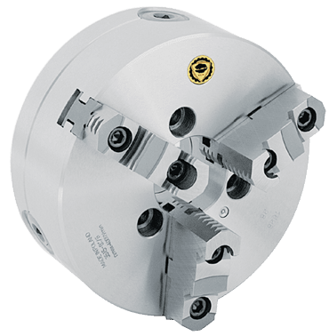 Bison Lathe Chuck - 6'' A1-5 Mount, 3-Jaw, 2 Piece Reversible Jaws 7-801-0615