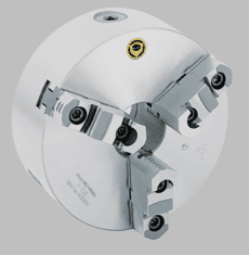 Bison Lathe Chuck - 8'' A1-5 Mount, 3-Jaw, 2 Piece Reversible Jaws 7-801-0815