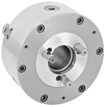 Bison Lathe Chuck - 8'' D1-6 Mount, 3-Jaw, 2 Piece Reversible Jaws 7-803-0836