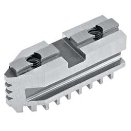BISON SET-TRU Chuck Hard Master Jaws for Bison Scroll Chuck 5in 6-Jaw 6 Piece Set  7-885-605