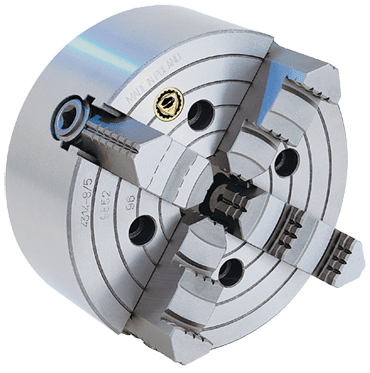 Bison Steel Body Independent Lathe Chuck - 6" Plain Mount, 4-Jaw 7-850-0600 Bison Steel Body Independent Lathe Chuck - 6" Plain Mount, 4-Jaw 7-850-0600