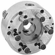 Bison Forged Steel Body Lathe Chuck - 8" D1-6 Mount, 3-Jaw 7-823-0836