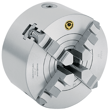 Bison Steel Body Scroll Chuck - 8" Plain Mount, 4-Jaw 7-849-0800 Bison Steel Body Scroll Chuck - 8" Plain Mount, 4-Jaw 7-849-0800