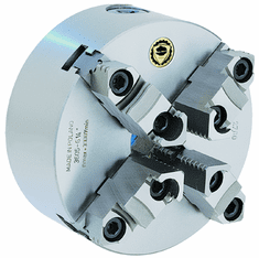 Bison Steel Body Self-Centering Lathe Chuck -10" Plain Mount, 4-Jaw 7-841-1000
