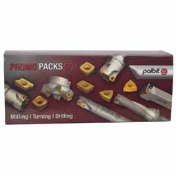 Bison Toolmex Hi-Feed Face Mill Kit with 50 SPKT Inserts 141-0211-68