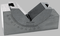 Brown & Sharpe 599-750-25 - 1-13/16 x 1-3/16 x 4'' - 60 Adjustable V-Block
