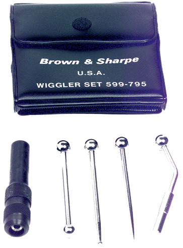 Brown & Sharpe 599-795-11 Ball Contact Attachment (.250" Diameter)