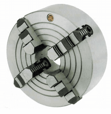 BTC 10" 4 Jaw D1-6 Independent Lathe Chuck 1 Piece Jaws