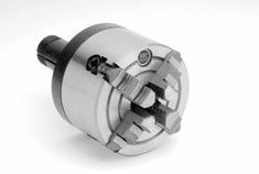 BTC 3" 4 Jaw 5C Collet Chuck, Solid Jaw