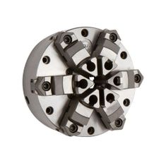 BTC 6" Zero Set 6-Jaw Cast Steel Chucks with Top Reversible Jaws