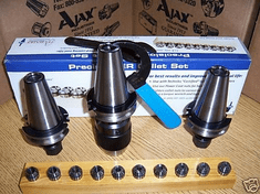 CAT40 Techniks 2 Chucks ER-16+ Drill Chuck 