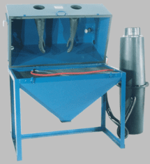 Cyclone Blast Cabinet - Model#4826 48W x 26D x 24H Tub Dimensions