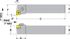Dorian MTJNR 12-3B  3/4'' SH  RH  TNMG Toolholder 50894 73310150894