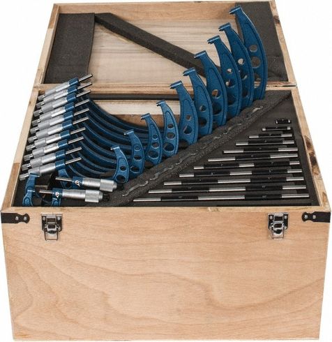 Fowler 0-12" Outside Micrometer Set 52-215-012-1 522150121