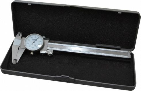 Fowler 0 - 6'' Measuring Range .001 Grad  Dial Caliper 52-008-007
