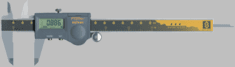 Fowler 0 - 8 / 0 - 200mm Measuring Range (.0005 / .01mm Res.) - Ultra-Cal Electronic Water Resistant Caliper 54-100-448