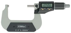Fowler 2-3"/50-75mm QuadraMic Electronic 4-Way Reading Micrometer 54-866-003-0 548660030 