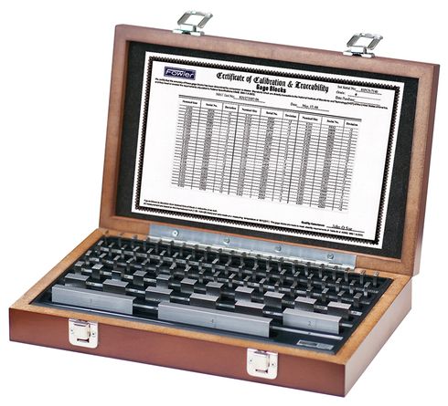 Fowler 81 Piece Rectangular Steel Gage Block Set 53-670-081 536700810 Fowler 81 Piece Rectangular Steel Gage Block Set 53-670-081 536700810